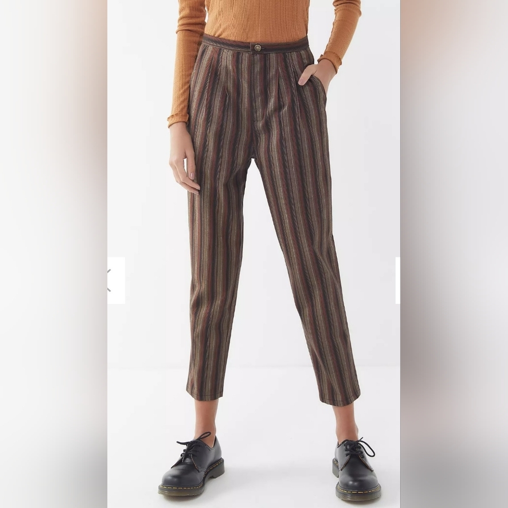 Urban Renewal Brown and Red Pants Size XSP